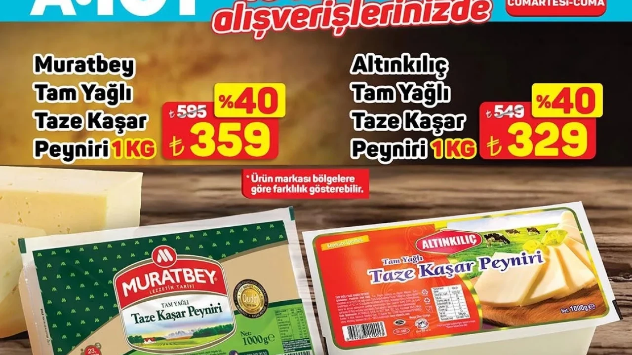 Kahvaltılıklar, Temizlik Ürünleri ve Daha Fazlası! A101 8-14 Kasım İndirimleri