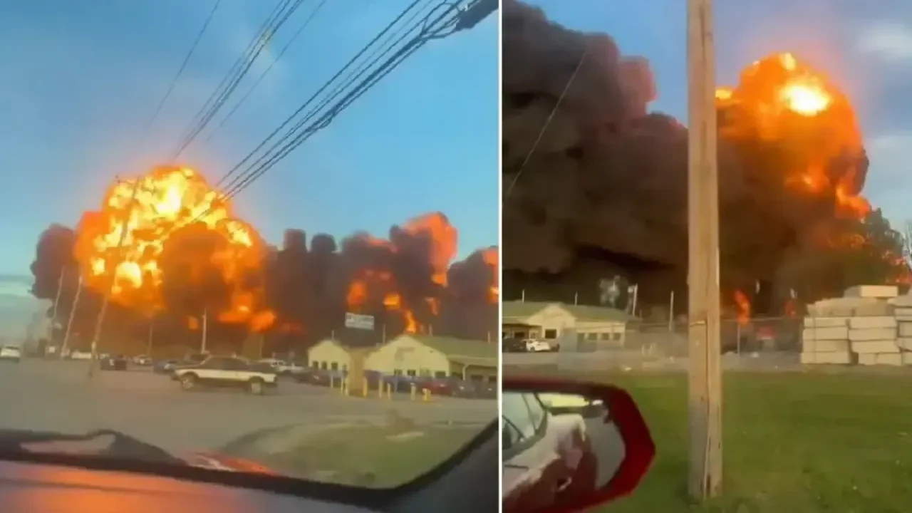 Kargo uçağı Kentucky’de düştü: Bölge alarmda!