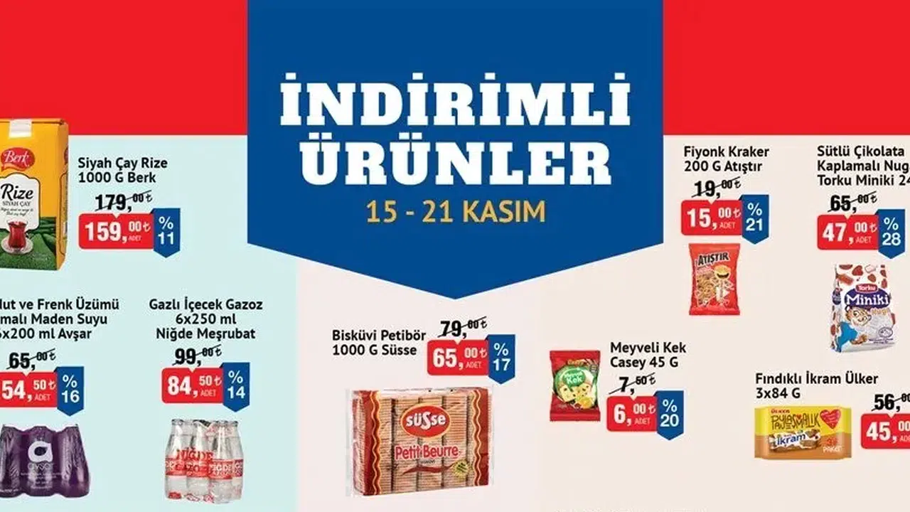 BİM’de makarna ve atıştırmalık sürprizi! Haftanın en dikkat çeken indirimleri son gün