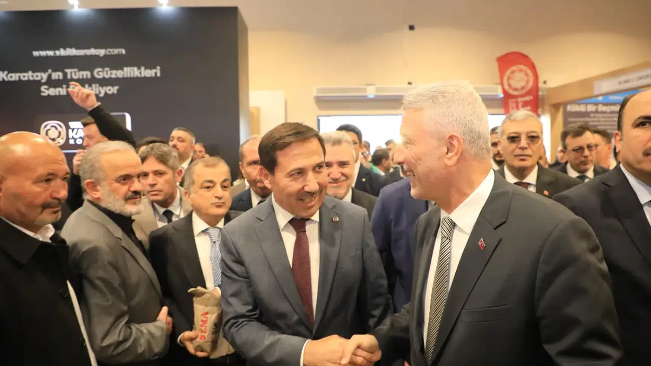 Karatay Belediyesi’nin İstanbul’daki tanıtım standına yoğun ilgi