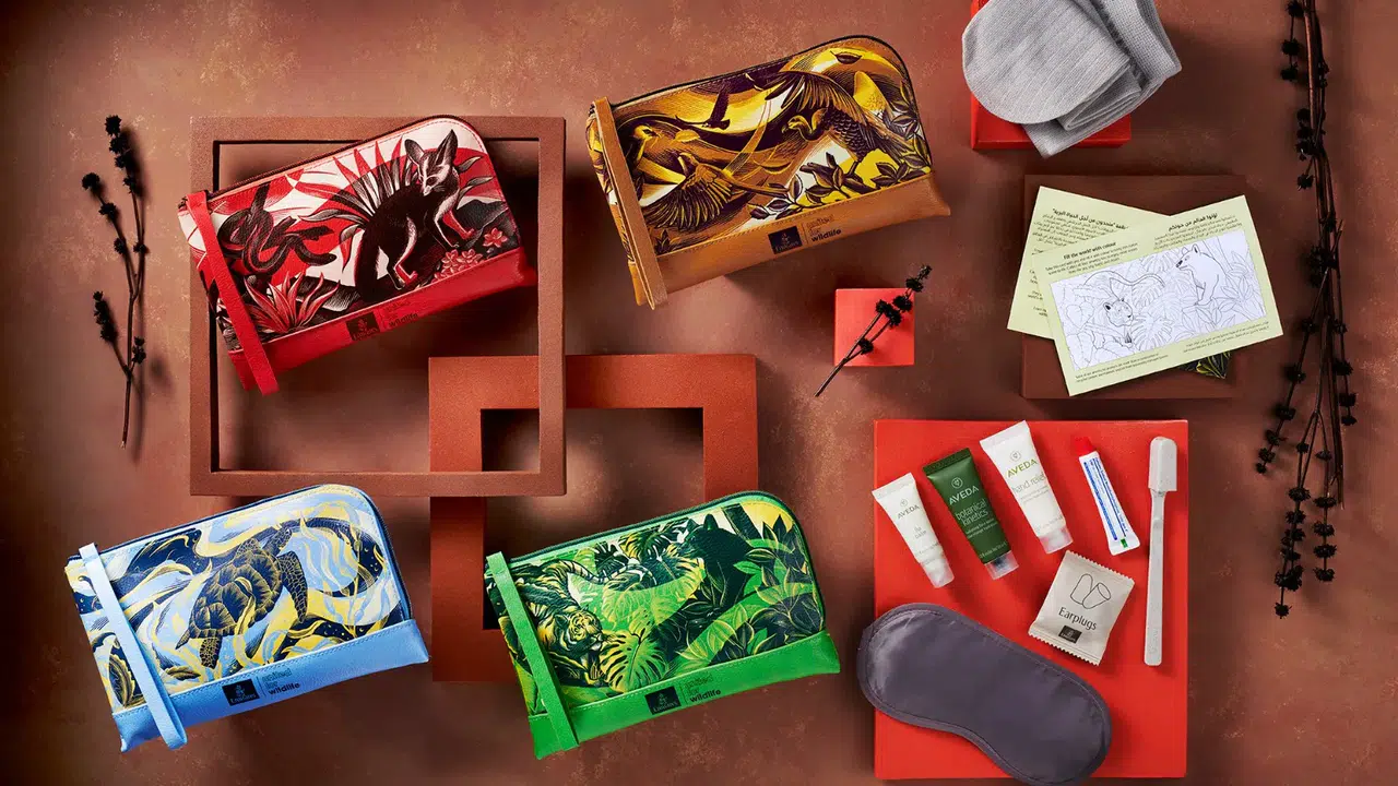 Emirates’ten nesli tehlike altındaki türlere dikkat çeken yeni konfor kitleri