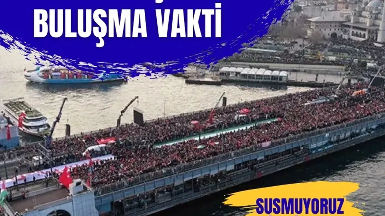 Filistin için sessiz kalma! Galata yürüyüşü güzergahı ve ulaşım rehberi