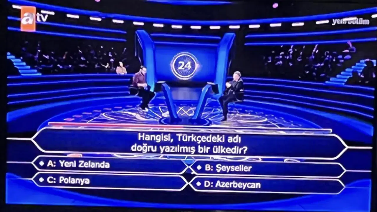 Türkçede doğru yazılan ülke hangisi? Yeni Zelanda mı, Şeyseller mi, Polanya mı, Azerbeycan mı?