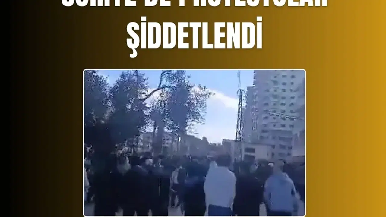 Suriye'de rejim alarmı: Lazkiye'de protestolar silahlı çatışmaya dönüştü