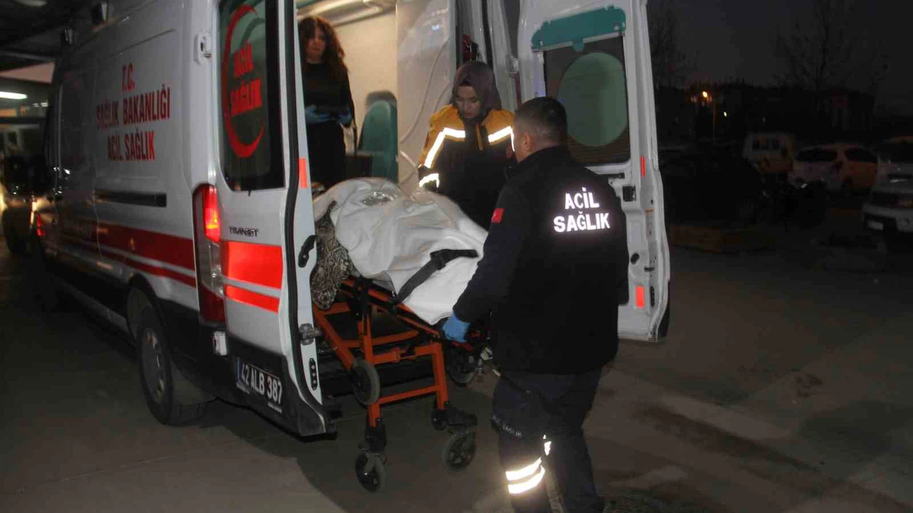 Konya'da şarampolle yakın temas! Direksiyon hakimiyeti 'Offline' oldu...