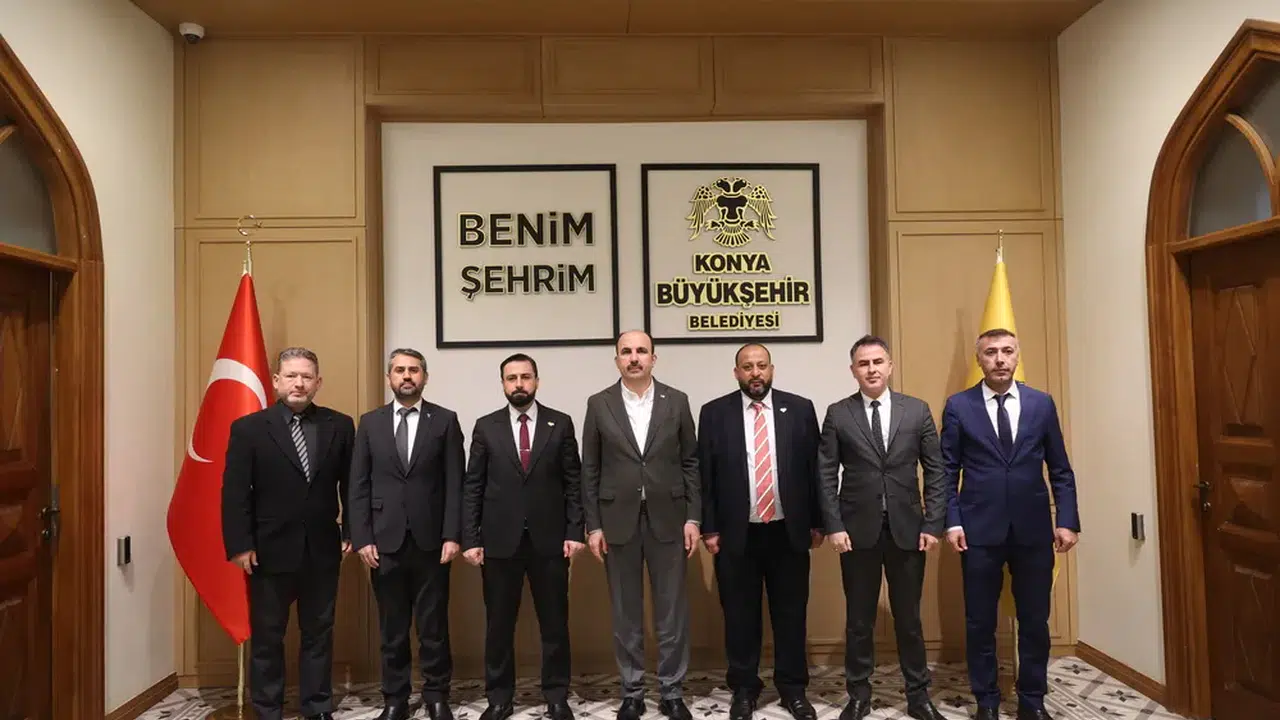 Suriyeli Heyet, Konya Modeli Belediyeciliği incelemek üzere Konya’da bulundu