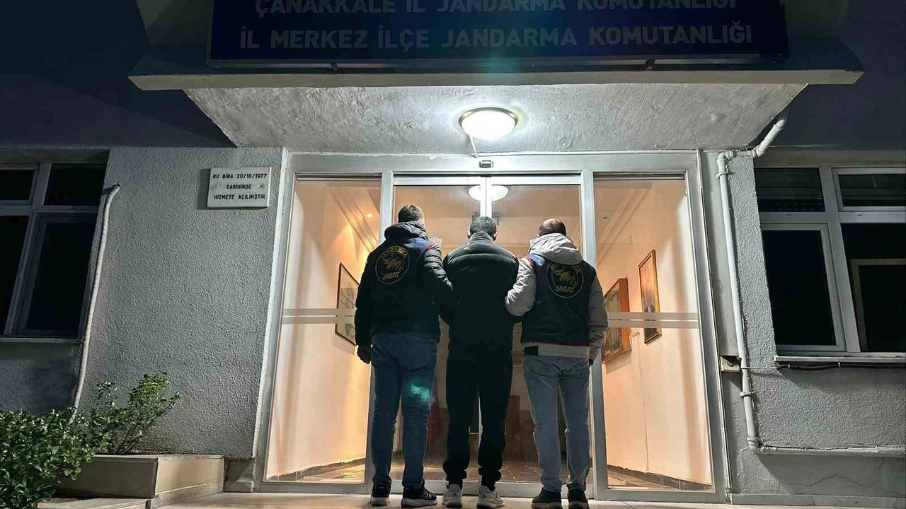 JASAT sahada: Çanakkale'de hapis cezalı şüpheliler yakalandı!