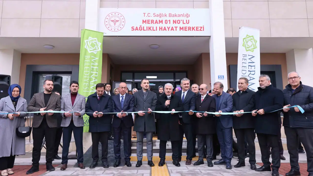 Meram’da Aymanas Aile Sağlığı ve Sağlıklı Hayat Merkezi hizmete açıldı