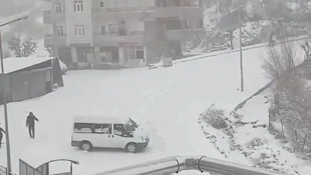 Kar değil, resmen ölüm tuzağı! Sürücü yok, fren yok, ama heyecan çok...