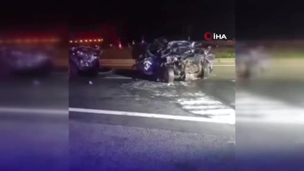 Ölüm virajı... Dönmeye çalışan TIR, dönüşü olmayan yola soktu!