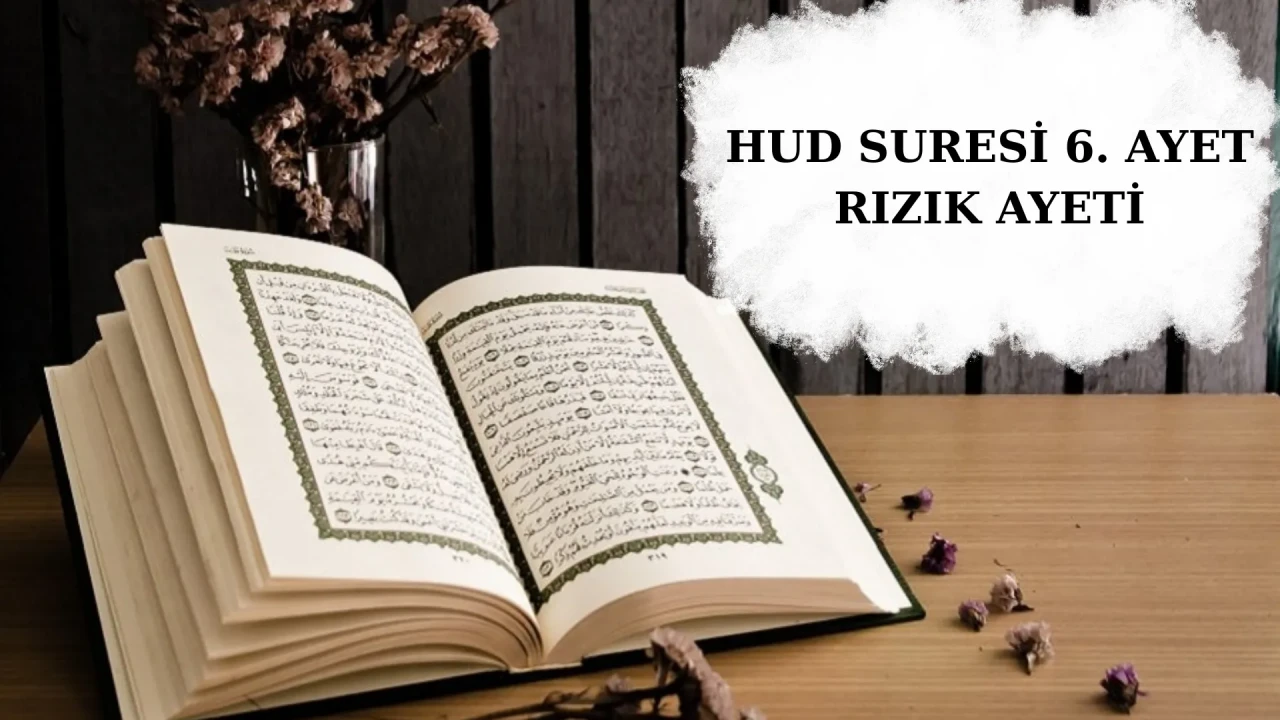 Hud Suresi 6. ayet okunuşu, önemi, tefsiri? Rızık ayetinin faziletleri...