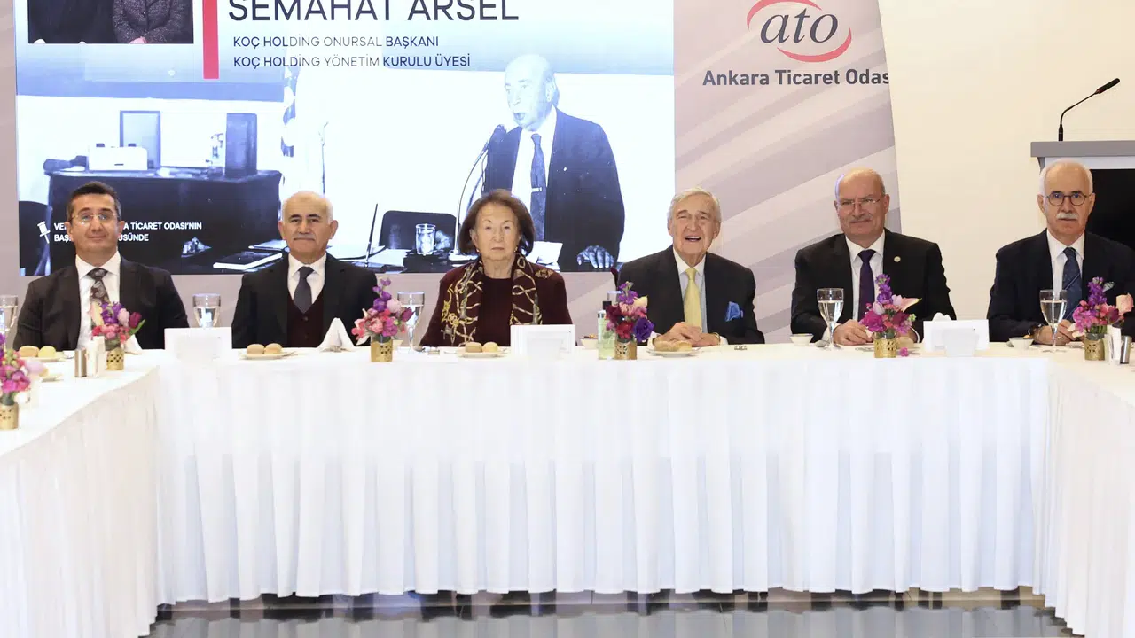 Rahmi Koç ve Semahat Arsel’den ATO’ya tarihi ziyaret!