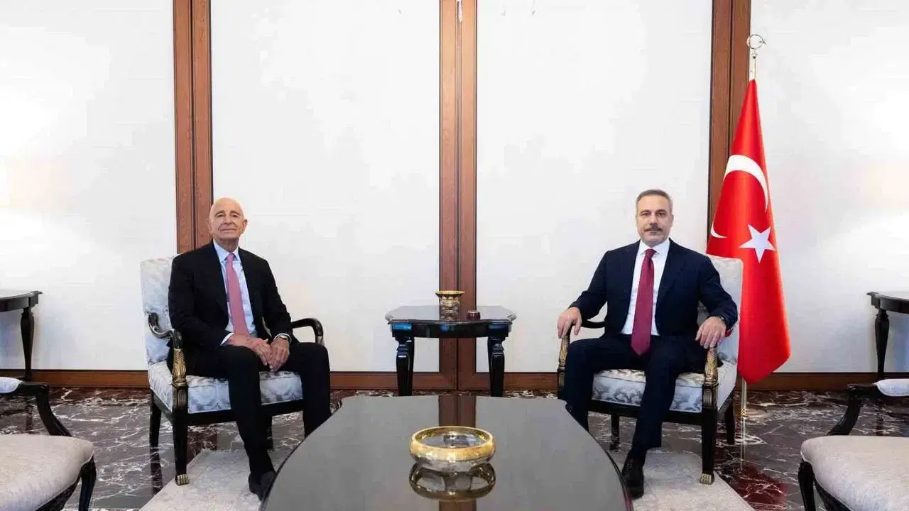 Ankara’da kritik temas... Bakan Fidan, ABD Temsilcisi Barrack'ı kabul etti!