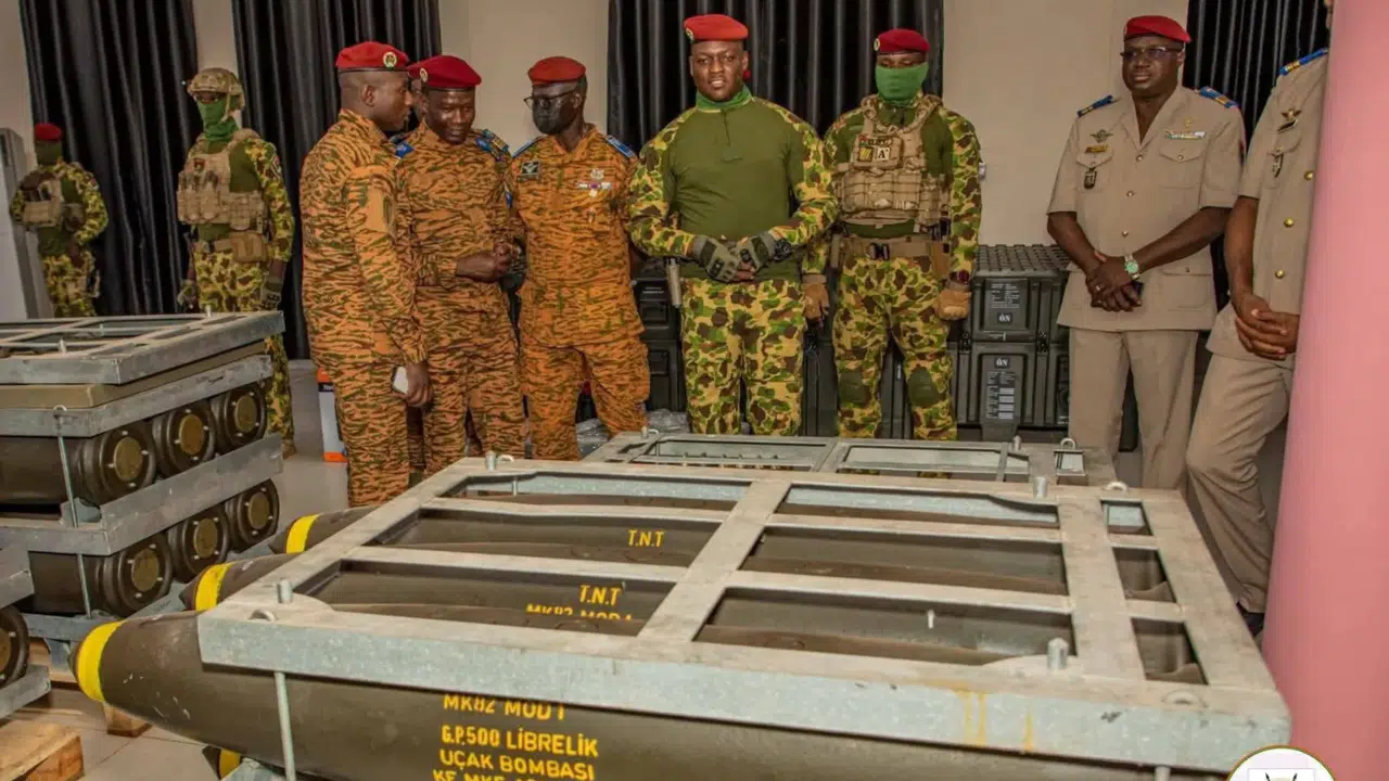 Türk mühimmatı Afrika’da: MK-82 bombaları Burkina Faso Ordusunda