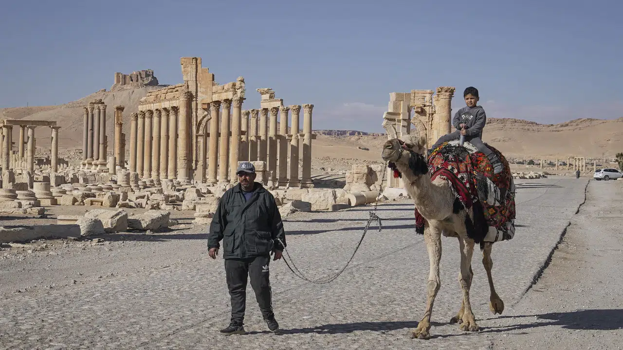UNESCO mirası Palmira, savaşın ardından yeniden ziyaretçi bekliyor!