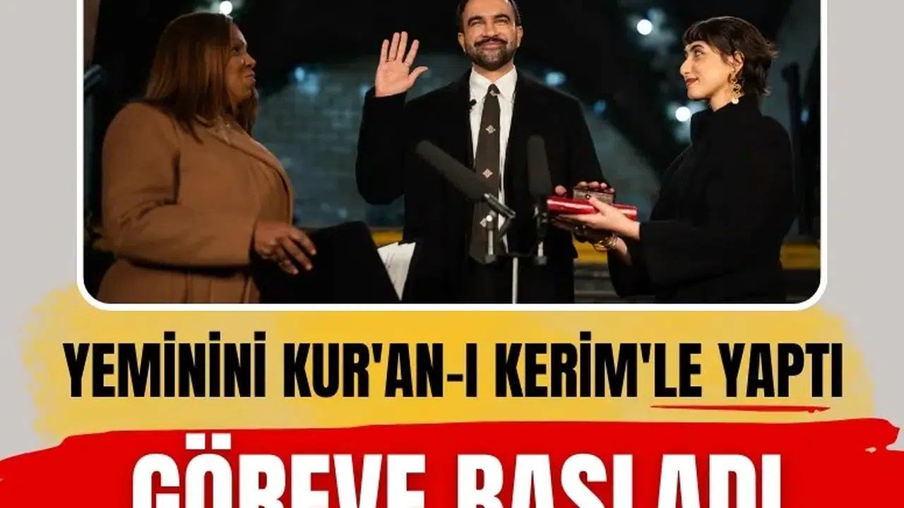 New York Belediye Başkanı Mamdani, resmi törenle göreve başladı