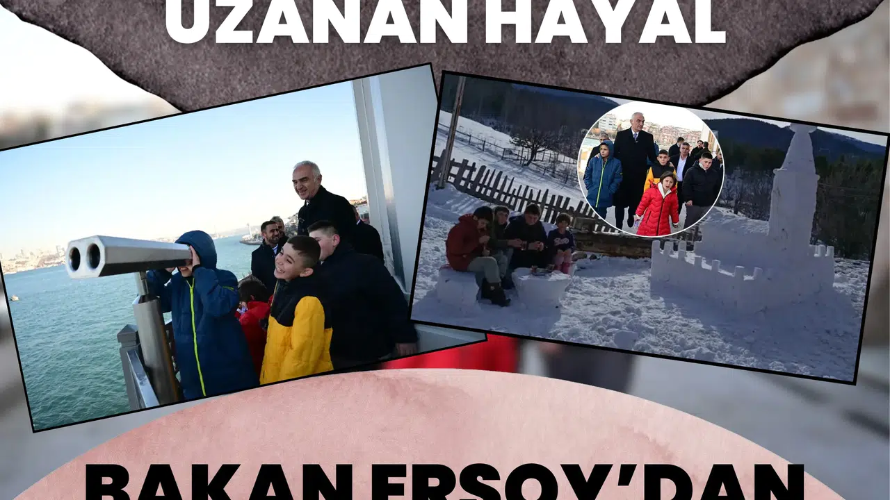 Sivas’tan İstanbul’a uzanan hayal: Bakan Ersoy’dan duygulandıran adım