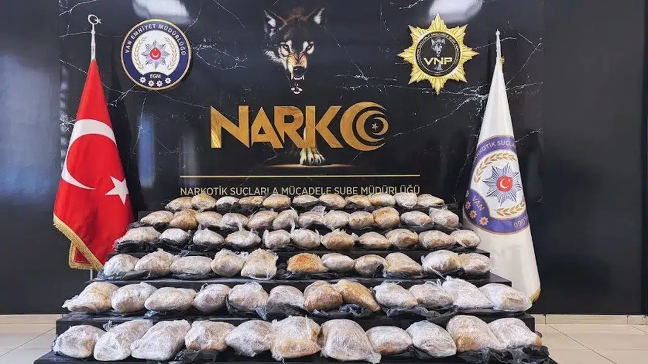 Van’da zehir sevkiyatı çökertildi: Tırdan 39 kilo skunk çıktı!