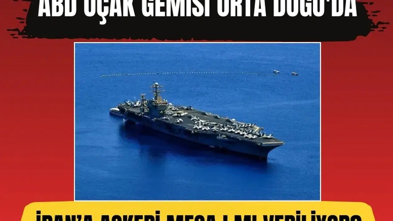ABD uçak gemisi Orta Doğu'da: İran’a askeri mesaj mı veriliyor?
