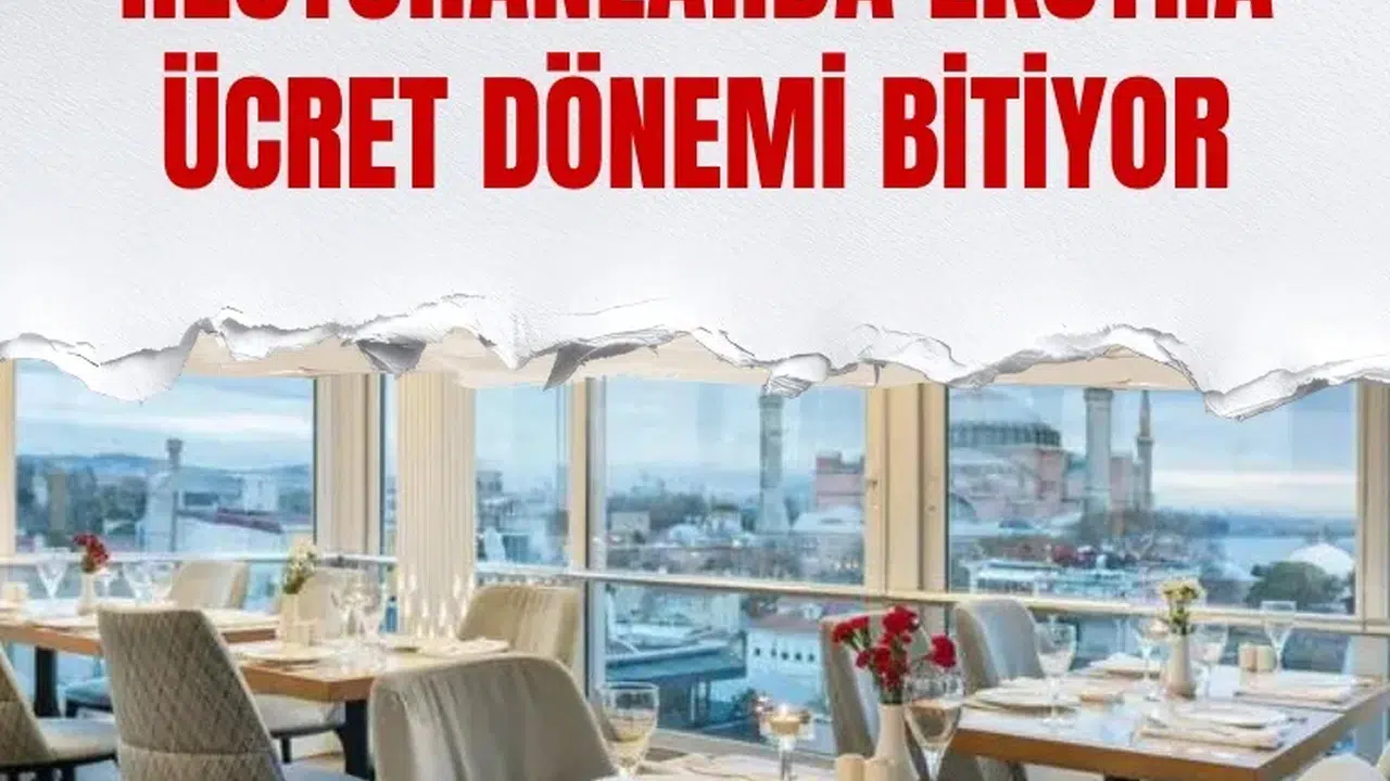 Ticaret Bakanlığı harekete geçti: Restoranlarda gizli ücretler kalkıyor