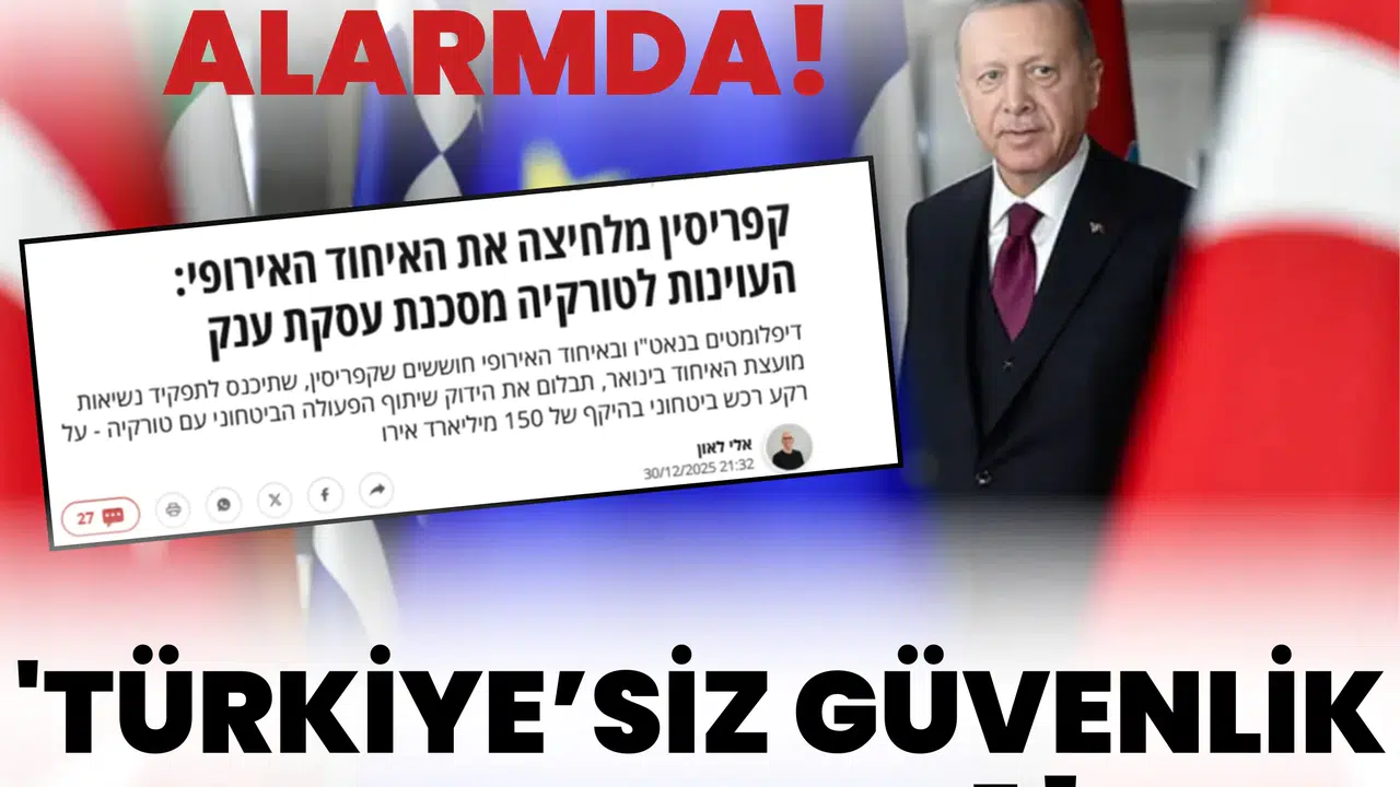 İsrail basını alarmda! 'Türkiye’siz güvenlik hayal!'