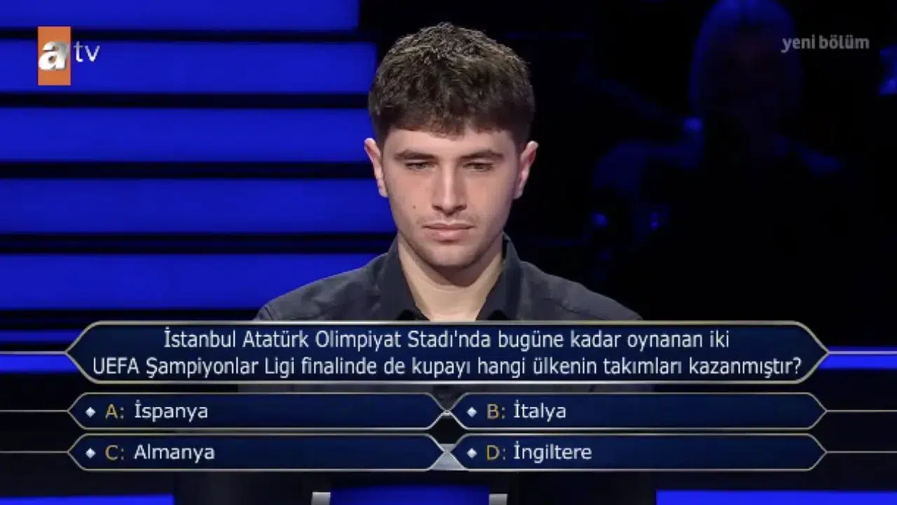 İstanbul’daki Şampiyonlar Ligi finallerini kazanan ülke hangisi? İspanya mı, İtalya mı, Almanya mı, İngiltere mi?