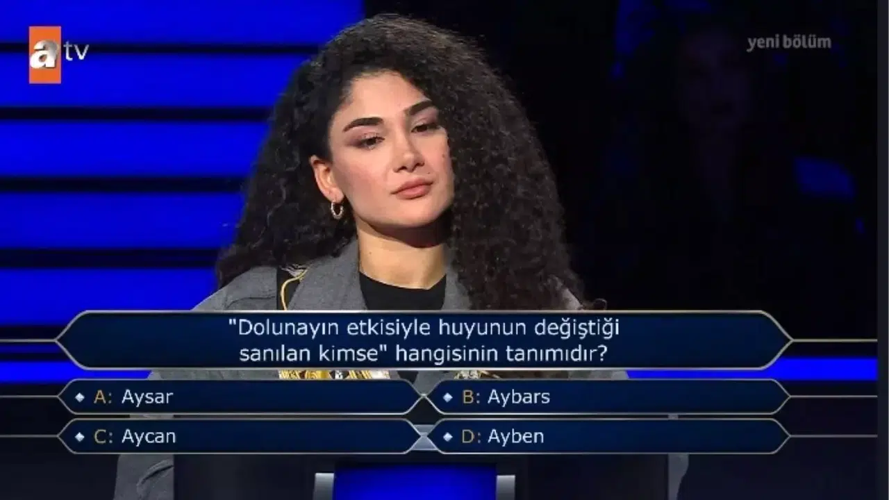 Dolunayın etkisiyle huyunun değiştiği sanılan kimse hangi kelimenin tanımıdır, doğru cevap nedir?