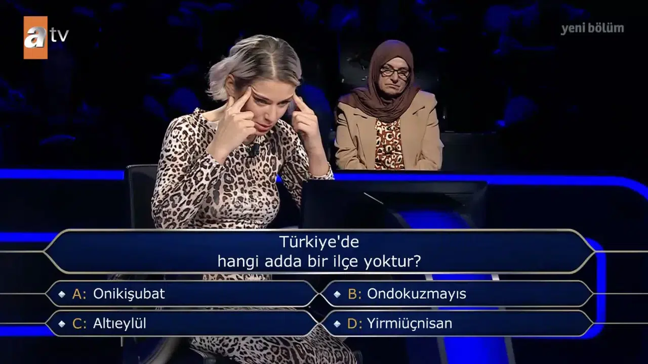 Türkiye’de olmayan ilçe adı hangisi? Onikişubat mı, Ondokuzmayıs mı, Altıeylül mü, Yirmiüçnisan mı?