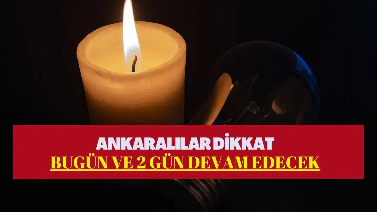 ankara elektrik kesintisi sorgulama: 14 Ocak Çankaya, Keçiören, Yenimahalle ve Ayaş'ta elektrikler ne zaman gelecek?