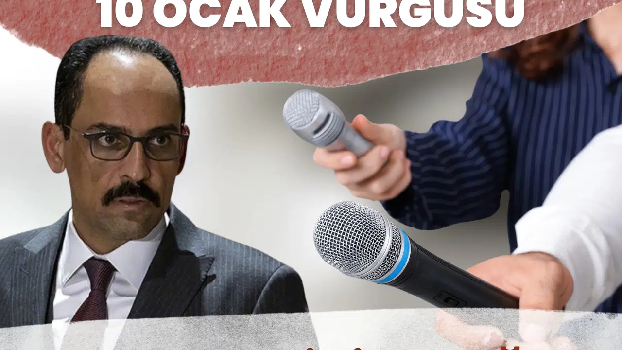 MİT Başkanı Kalın'dan 10 Ocak vurgusu: Basına kritik çağrı!