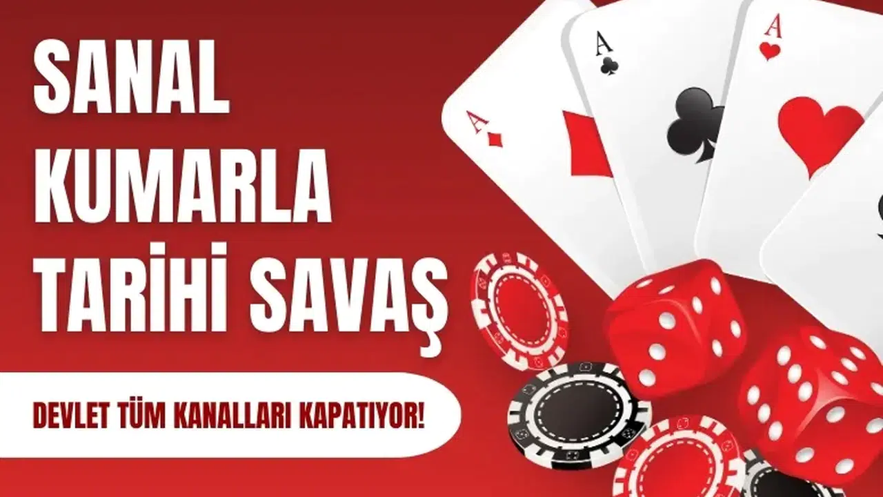 Sanal kumarla tarihi savaş: 548 bin yasa dışı siteye erişim engeli!