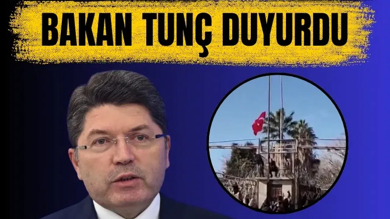Türk bayrağına yapılan saldırıya soruşturma başlatıldı! Bakan Tunç açıkladı