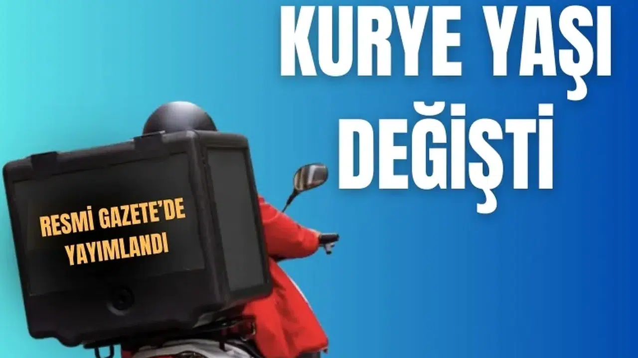 SRC Belgesi olan kuryeler için yeni yaş sınırı belirlendi