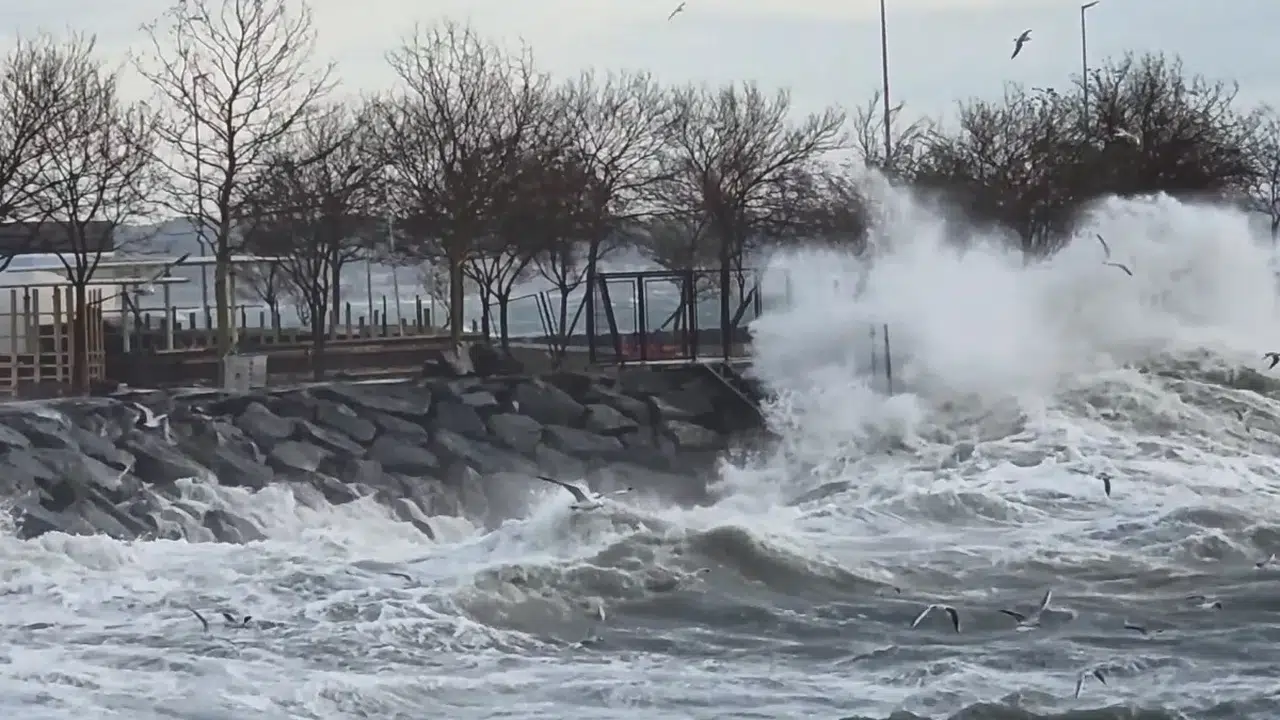 Konya’yı fırtına vurdu: Evler uçtu, minare kaplamaları döküldü!