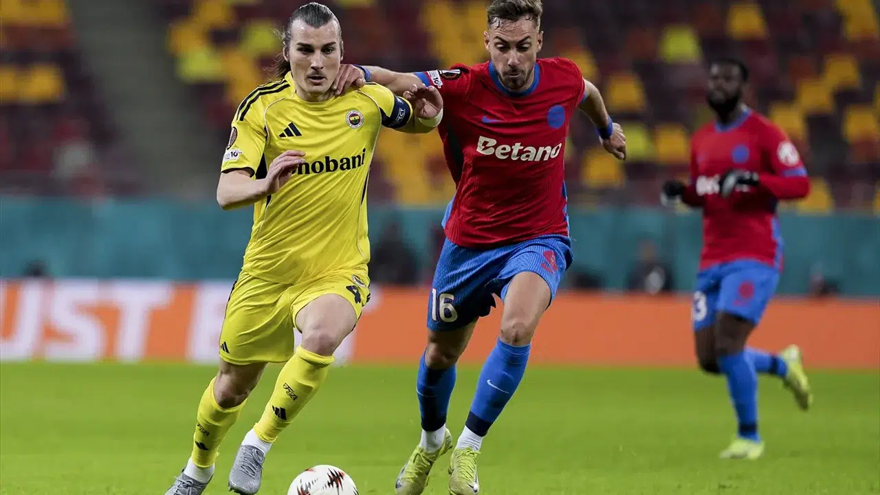 Avrupa Ligi'nde oynanan FCSB - Fenerbahçe maçının özeti ve golleri