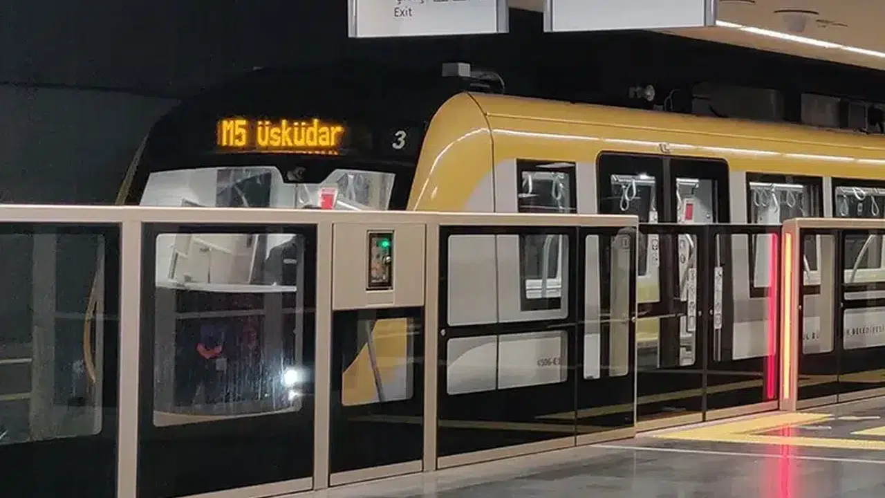 İstanbullular dikkat: M5 Üsküdar–Samandıra metro hattı 24-25 Ocak'ta hafta sonu çalışmayacak!