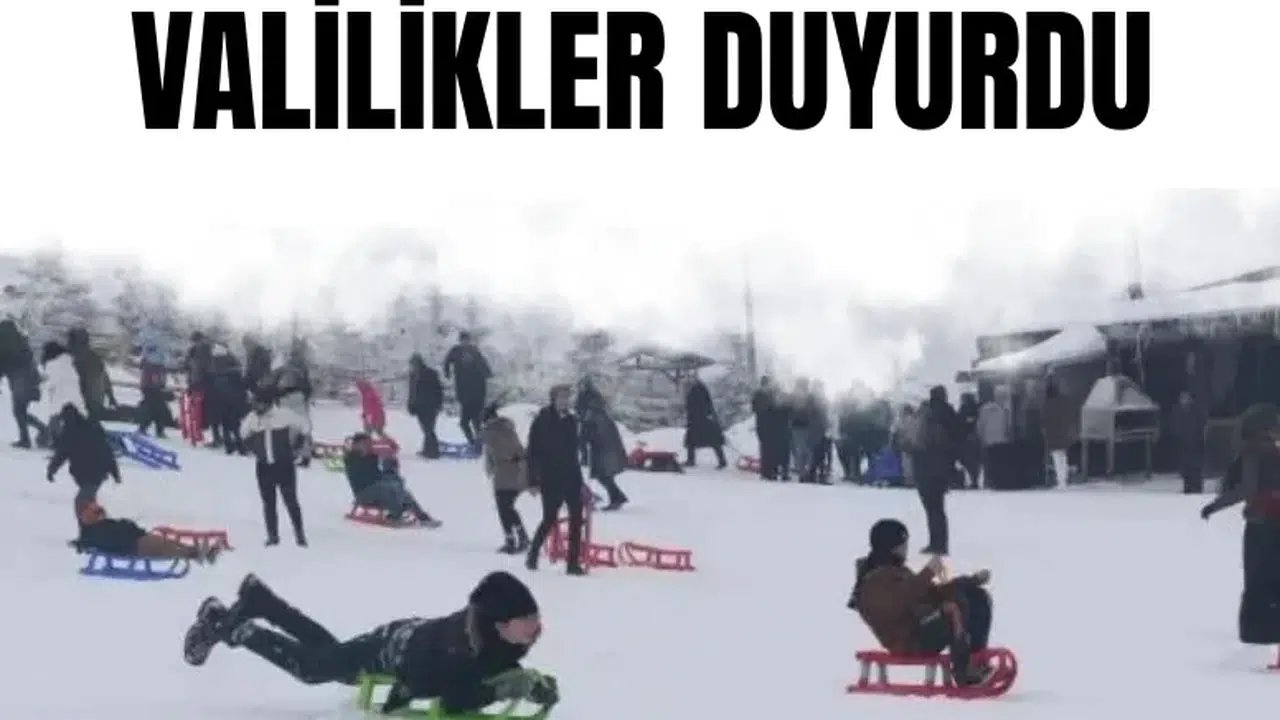 Kar yağışı eğitimi durdurdu: 12 Ocak'ta hangi illerde okullar tatil edildi?
