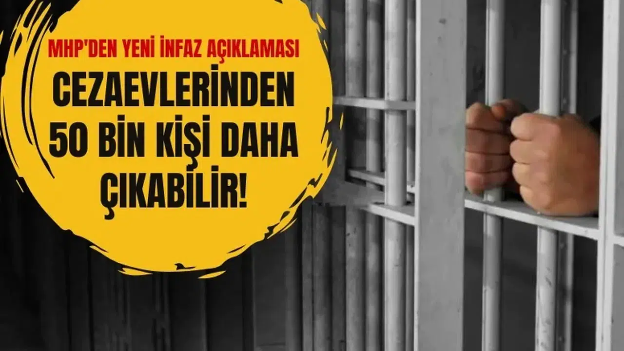 Cezaevlerinden 50 bin kişi daha çıkabilir! MHP'den yeni infaz açıklaması