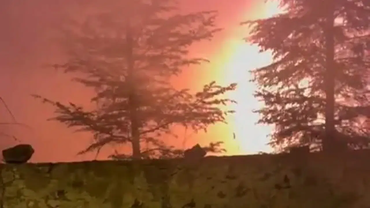 Karapınar’da korku dolu anlar...Boş ev alevlere teslim oldu!