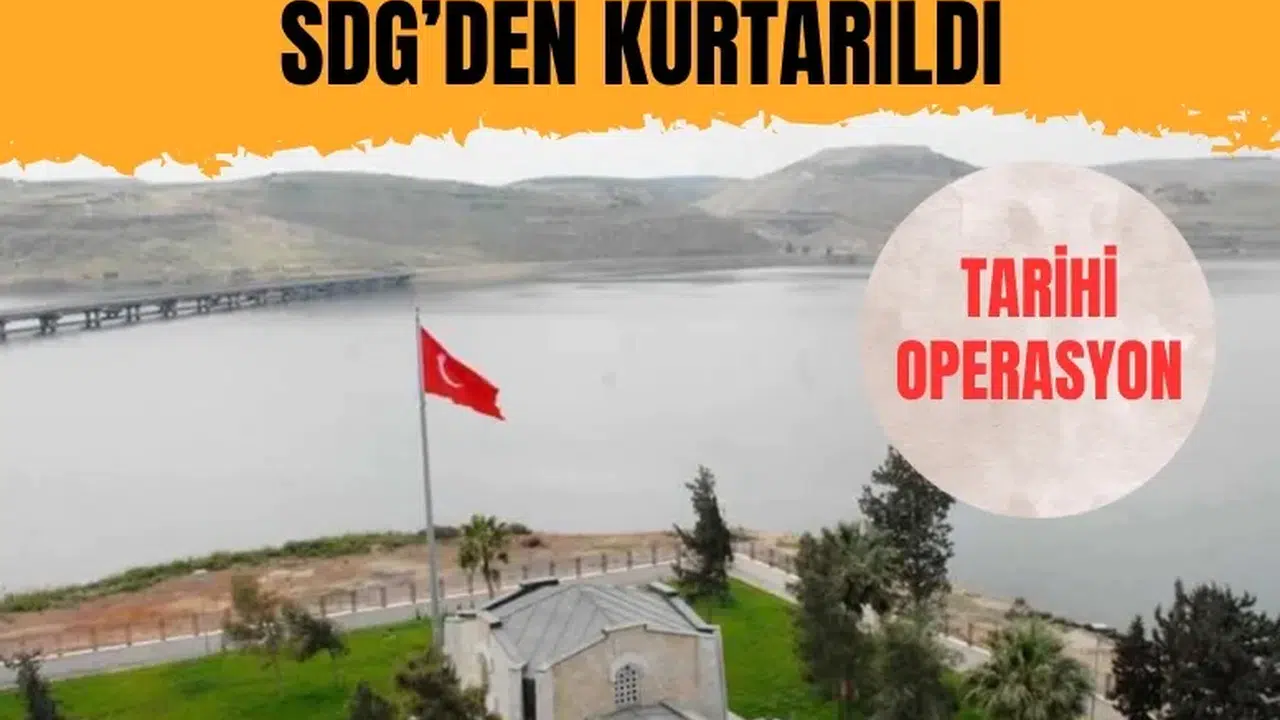 Süleyman Şah Türbesi bölgesi SDG işgalinden temizlendi