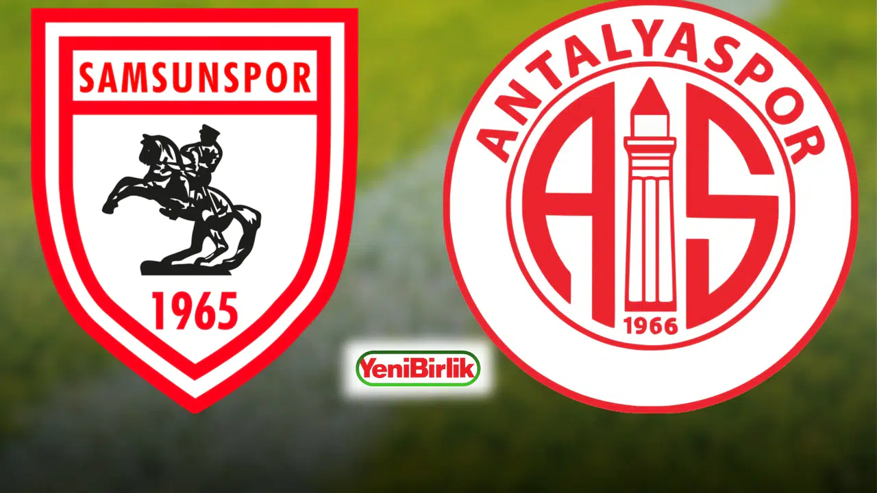 Samsunspor -  Antalyaspor Sakat ve Cezalılar kimler, maçta kim düdük çalacak?