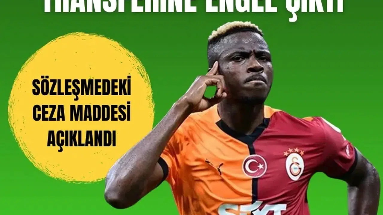 Victor Osimhen transferi neredeyse imkansız: Napoli ceza maddesini açıkladı