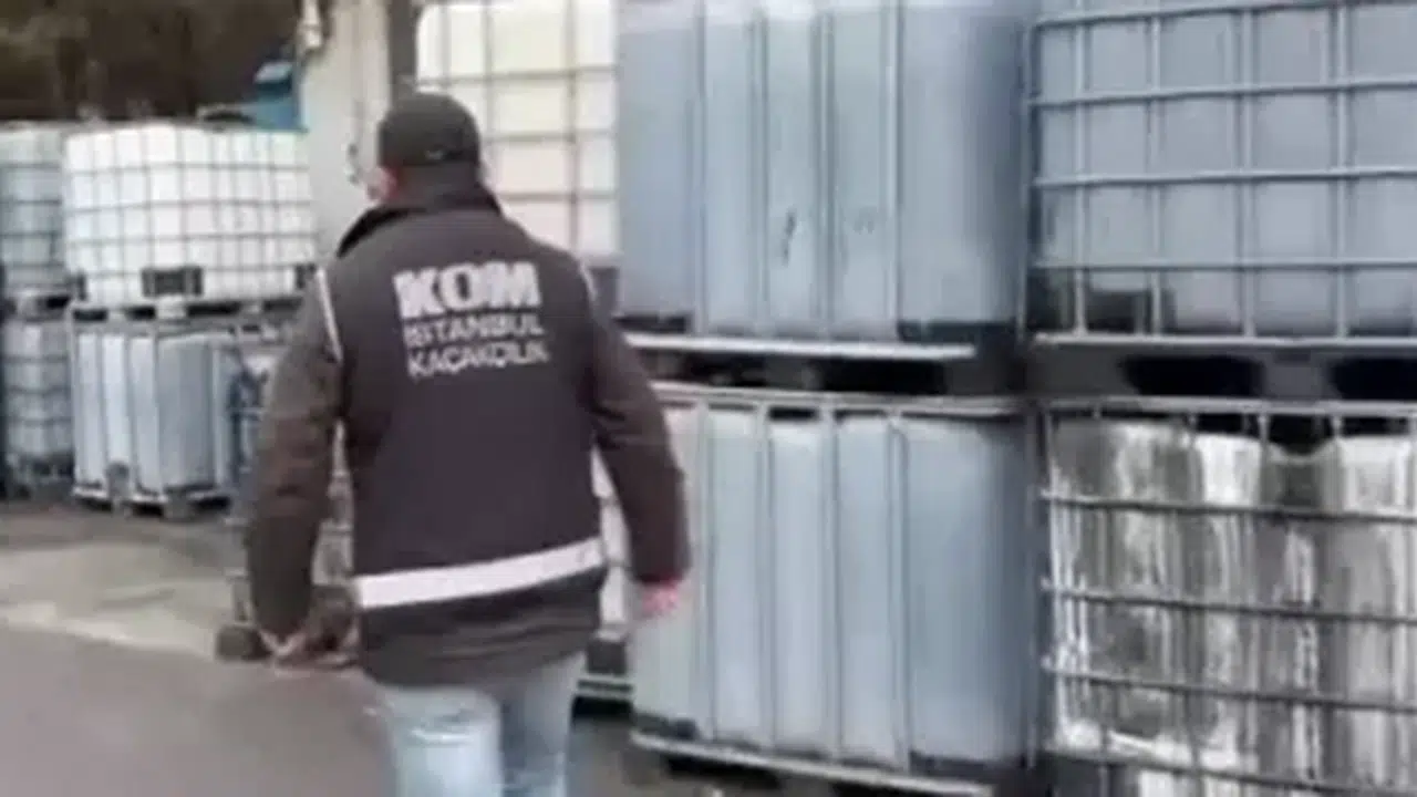 İstanbul’da kaçak akaryakıta darbe: 242 ton ele geçirildi!