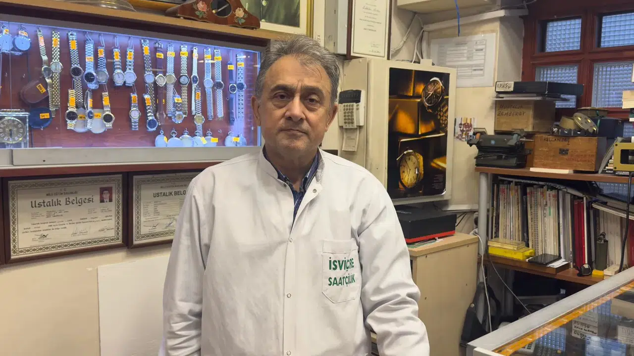 Lüks saatlerin tamir merkezi: İstanbul