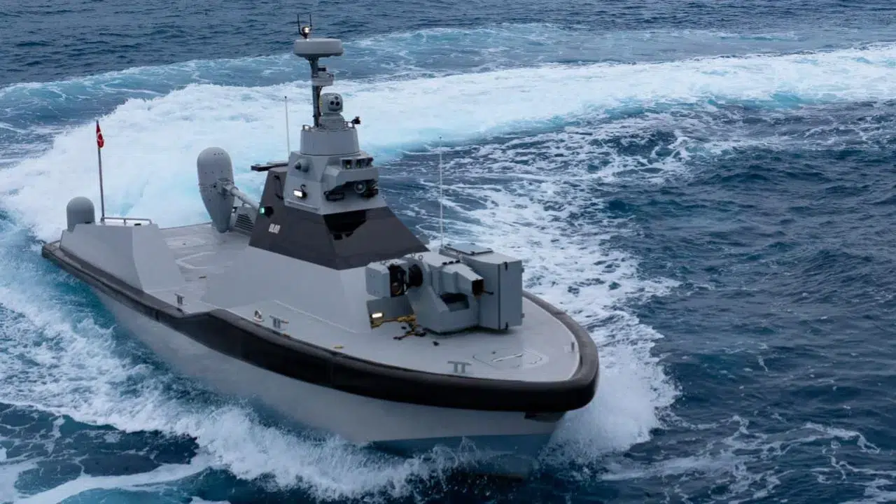 Türkiye’nin İlk SİDA’sı Yerli Marin Tip Silah Sistemiyle Teslim Edildi!