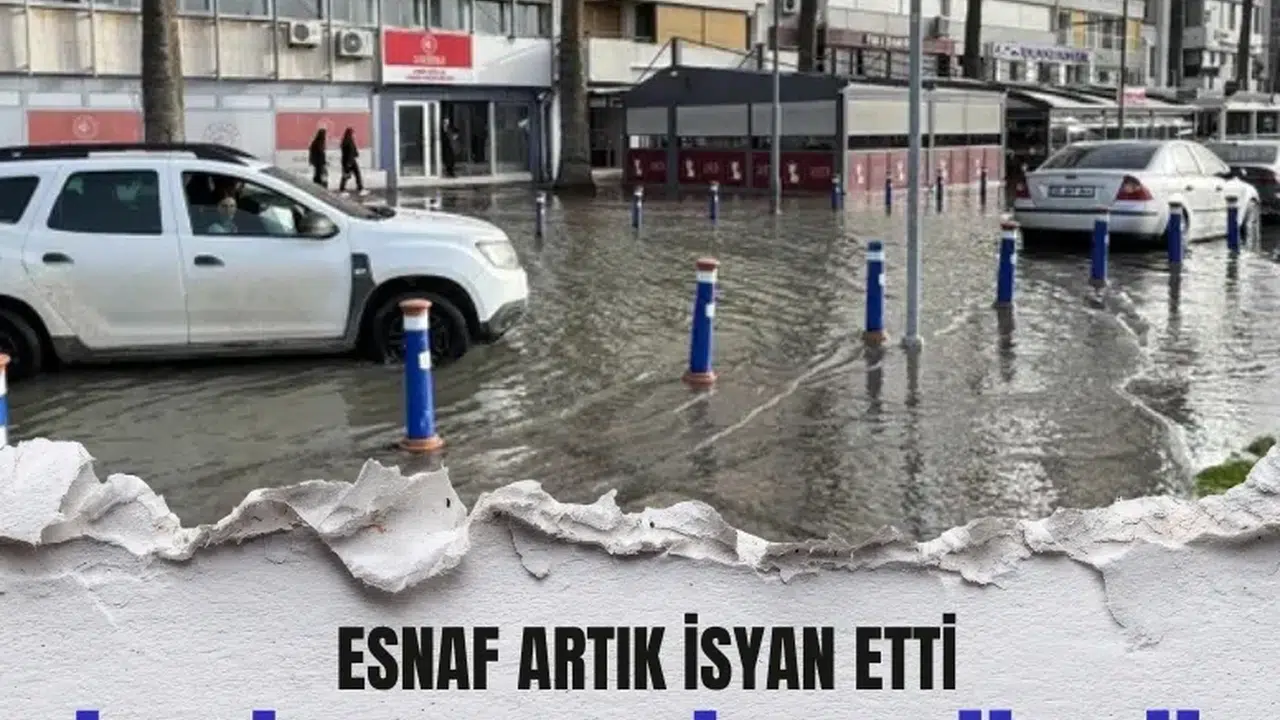 İzmir’de ’Venedik’ manzaraları: Alsancak su birikintilerine teslim