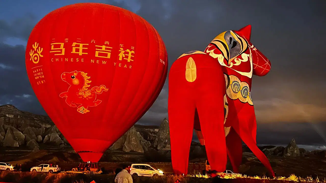Kapadokya'da 'Çin At Yılı' etkinlikleri başladı