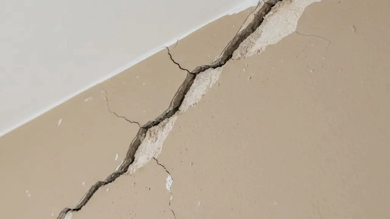 Antalya’da haftalar süren yağışların ardından yapılarda çatlak gözlemi