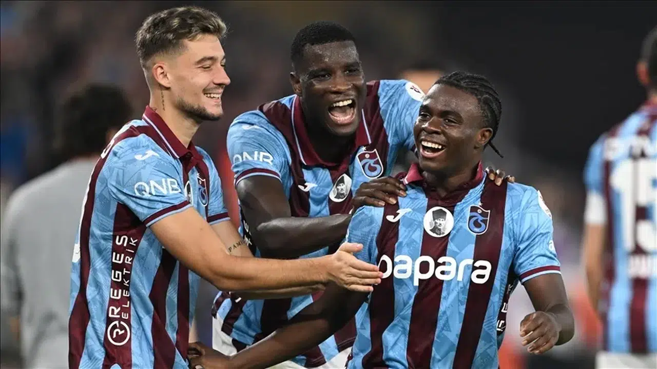 Trabzonspor’dan Kafa Şov! Onuachu Tarihe Geçti