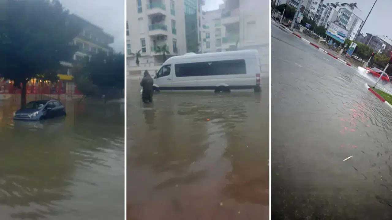 İzmir, Antalya ve Muğla’da cadde ve sokaklar göle döndü!
